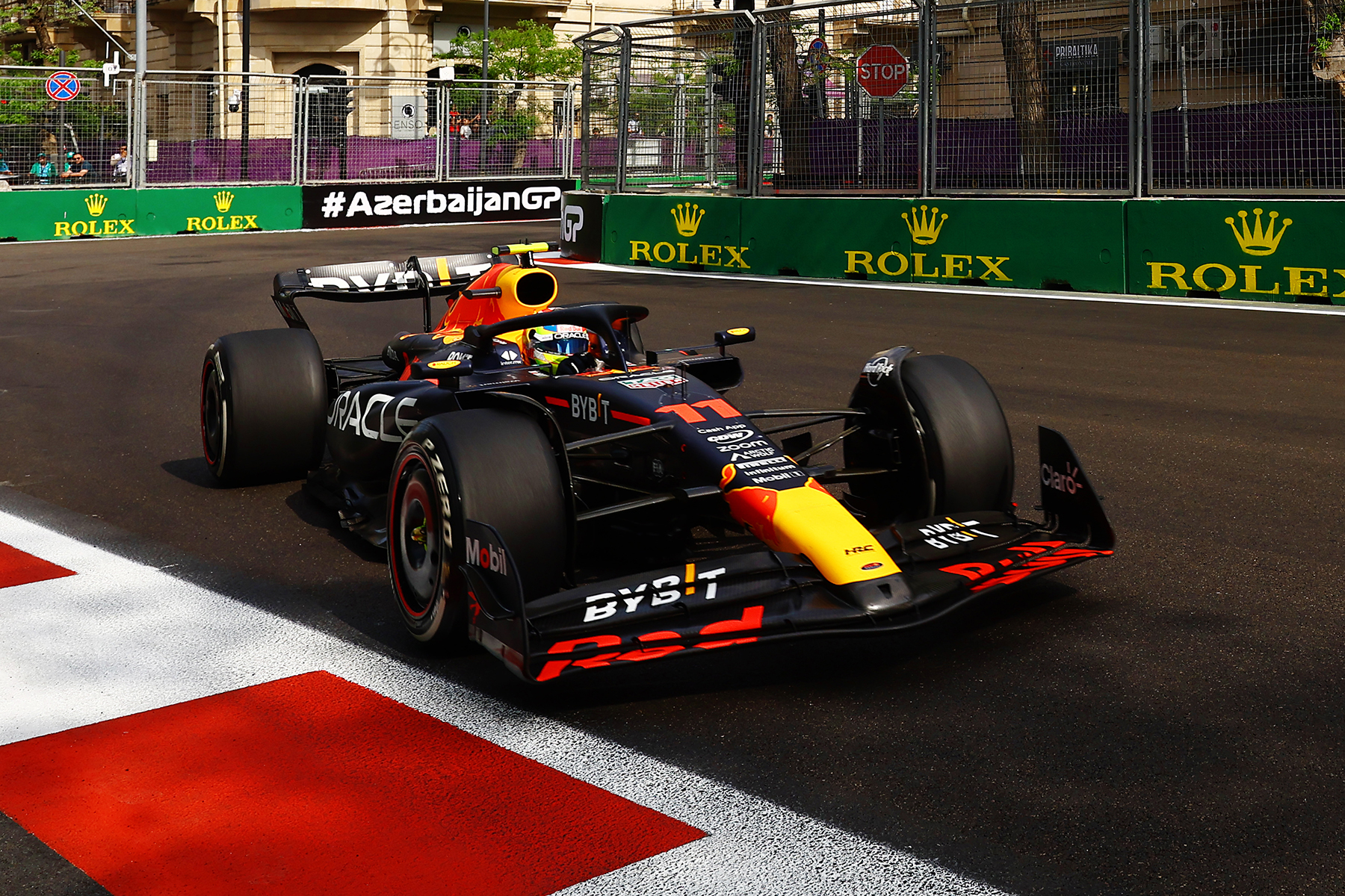 Formel 1 Sergio Perez Red Bull Aserbaidschan GP Baku 2023