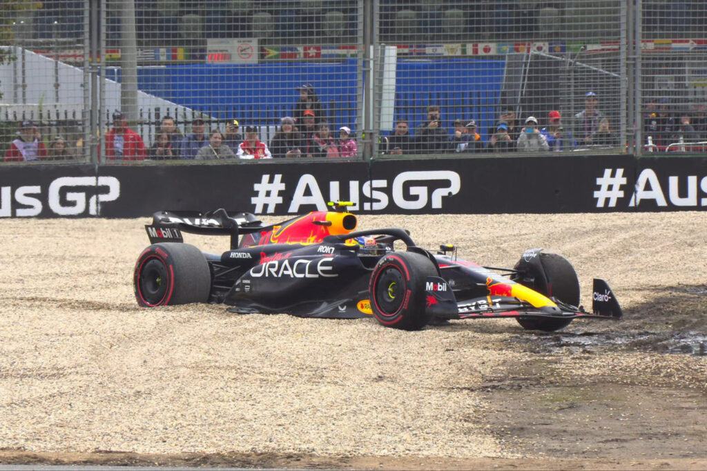 Formel 1 Sergio Perez Red Bull Australien Quali 2023