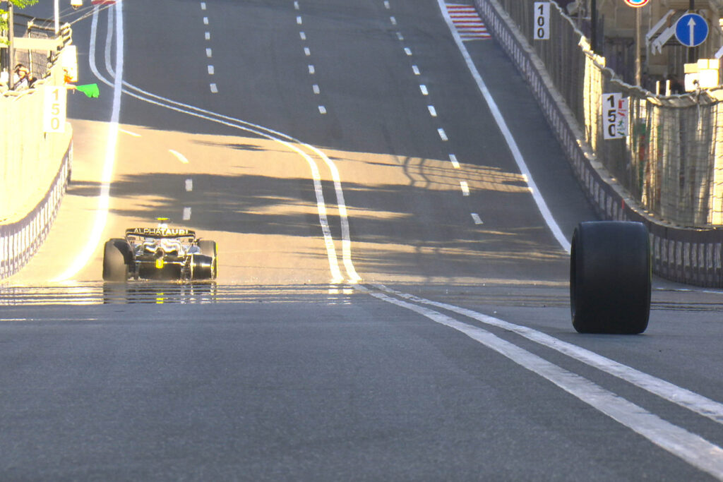 Formel 1 Tsunoda AlphaTauri Aserbaidschan Sprint 2023