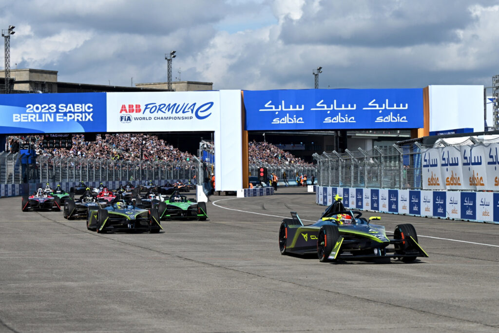 Formel E Berlin ePrix 2023 Robin Frijns. Credit: FIA Formula E