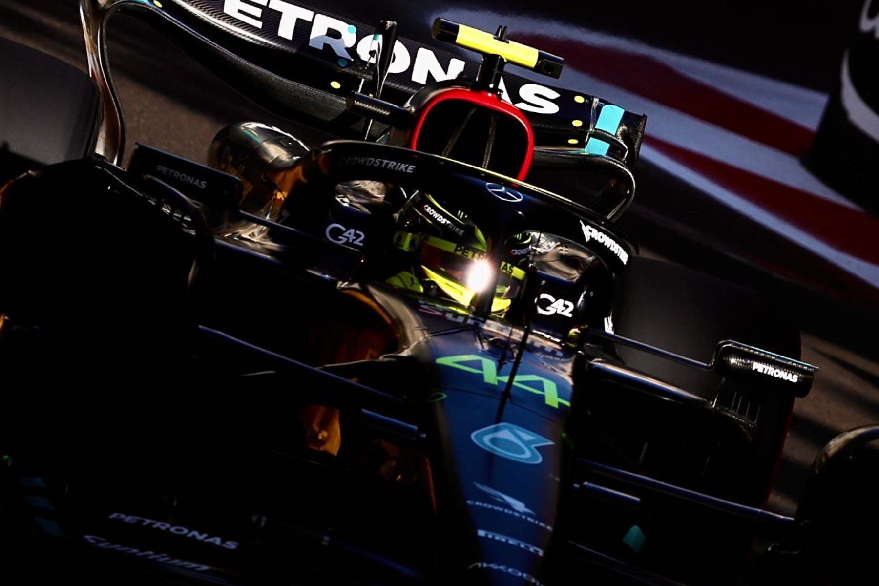 Formel 1 Lewis Hamilton Mercedes Baku 2023