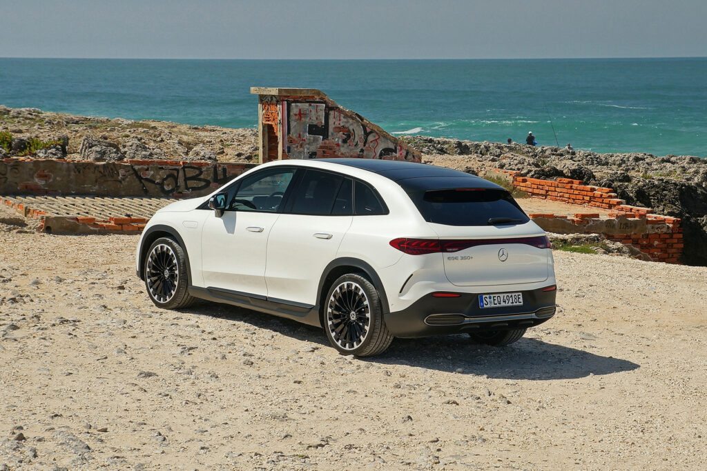 Mercedes-Benz EQE SUV. Credit: Autoren-Union Mobilität/Knödler