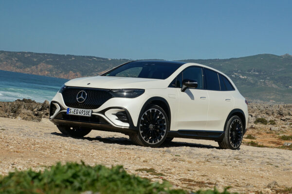 Mercedes-Benz EQE SUV. Credit: Autoren-Union Mobilität/Knödler