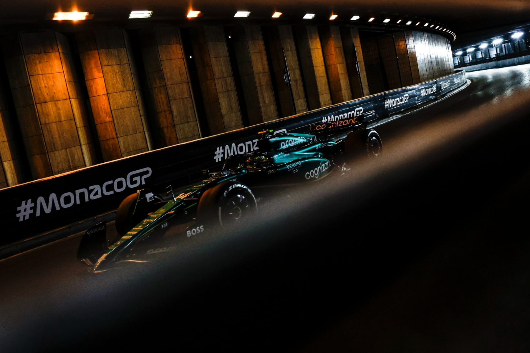 Formel 1 Fernando Alonso Aston Martin Monaco 2023