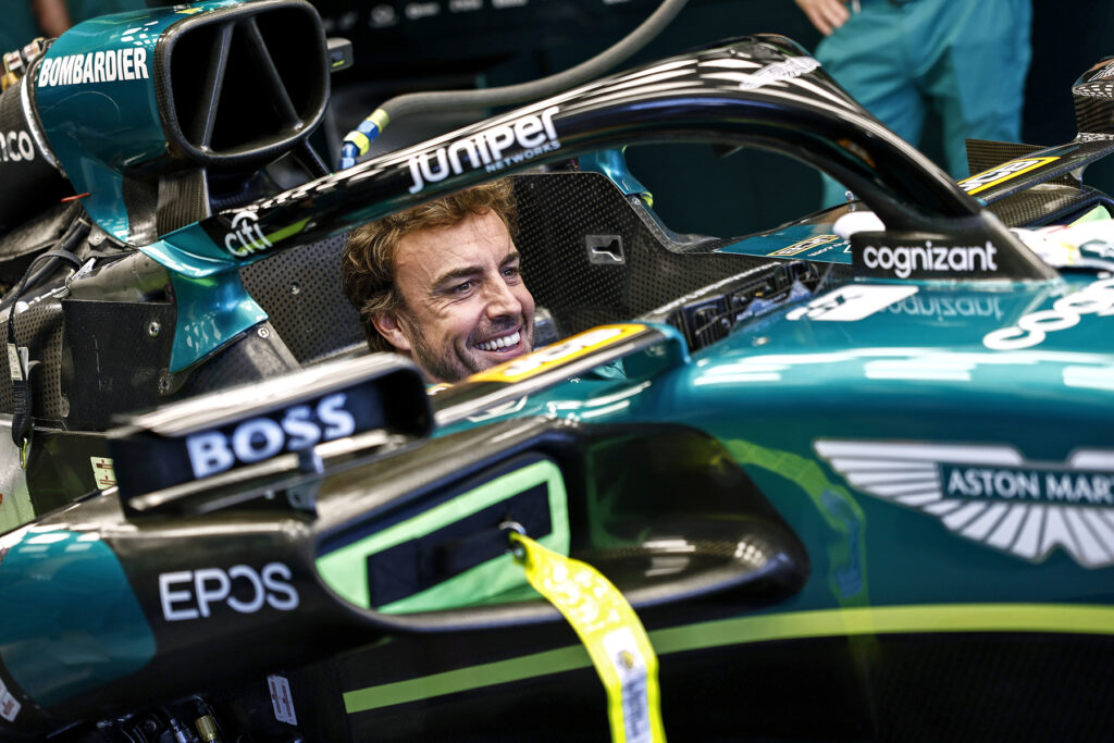 Formel 1 Fernando Alonso Aston Martin Miami 2023