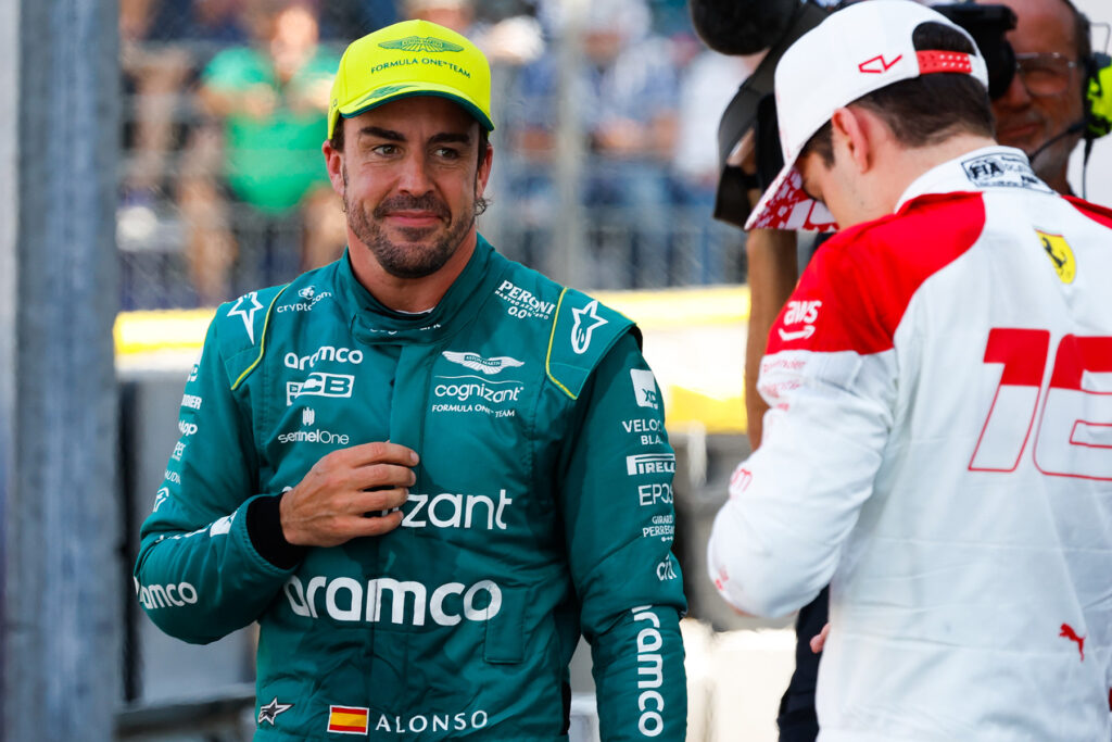 Formel 1 Fernando Alonso Aston Martin Monaco 2023