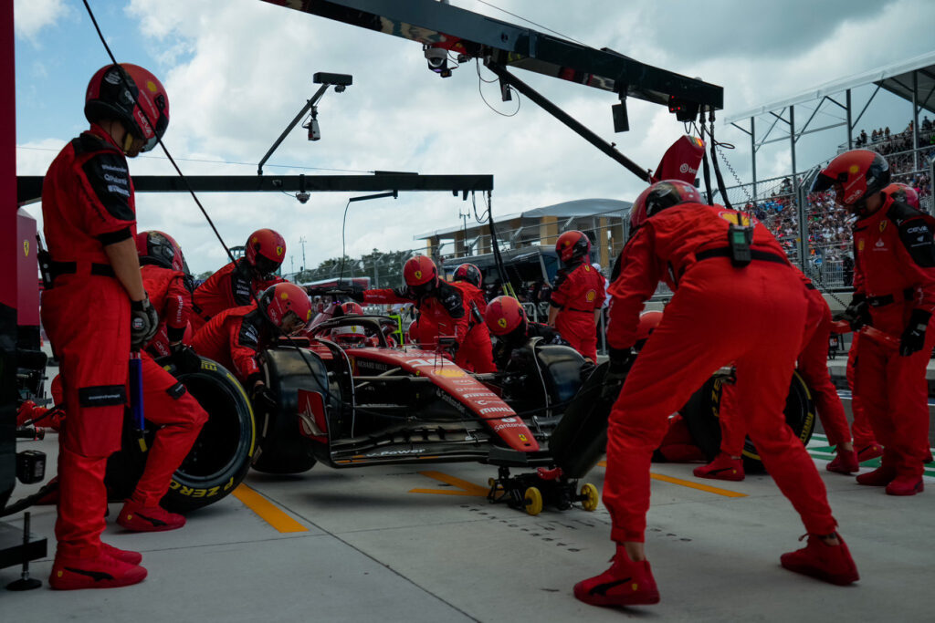 Formel 1 Leclerc Ferrari Miami GP 2023