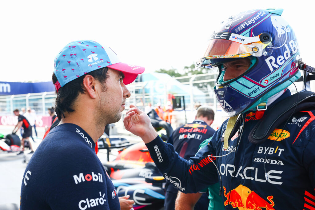 Formel 1 Sergio Perez Max Verstappen Red Bull Miami GP 2023