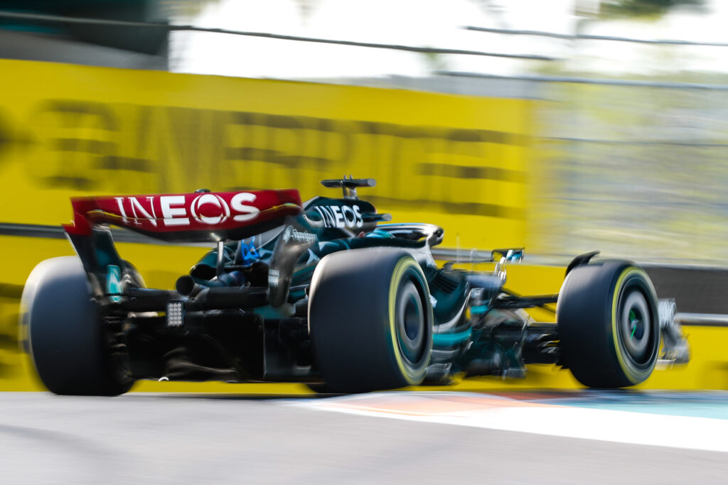 Formel 1 George Russell Mercedes Miami 2023