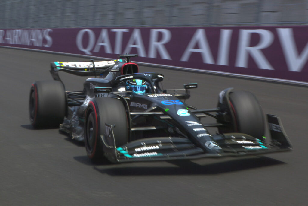 Formel 1 George Russell Mercedes Miami 2023