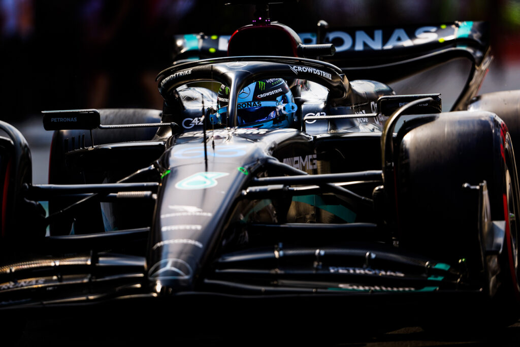 Formel 1 George Russell Mercedes Miami GP 2023