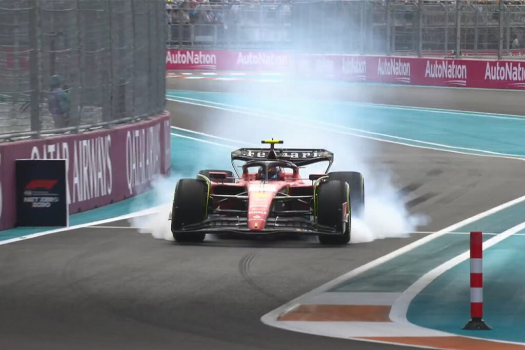 Formel 1 Sainz Ferrari Miami 2023