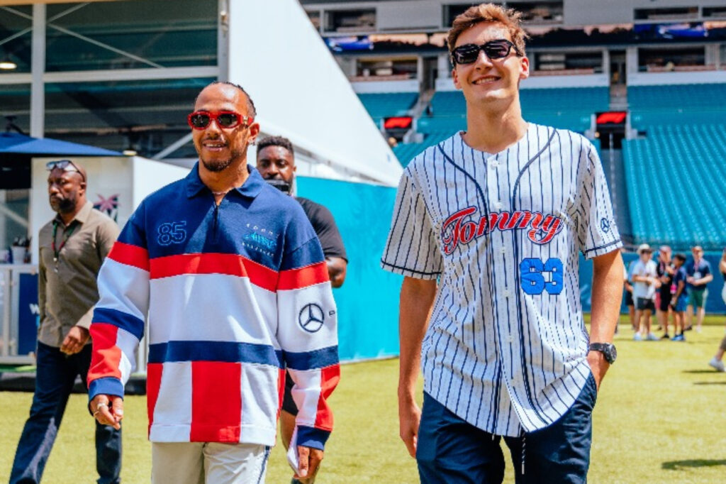 Formel 1 Lewis Hamilton George Russell Mercedes Miami 2023