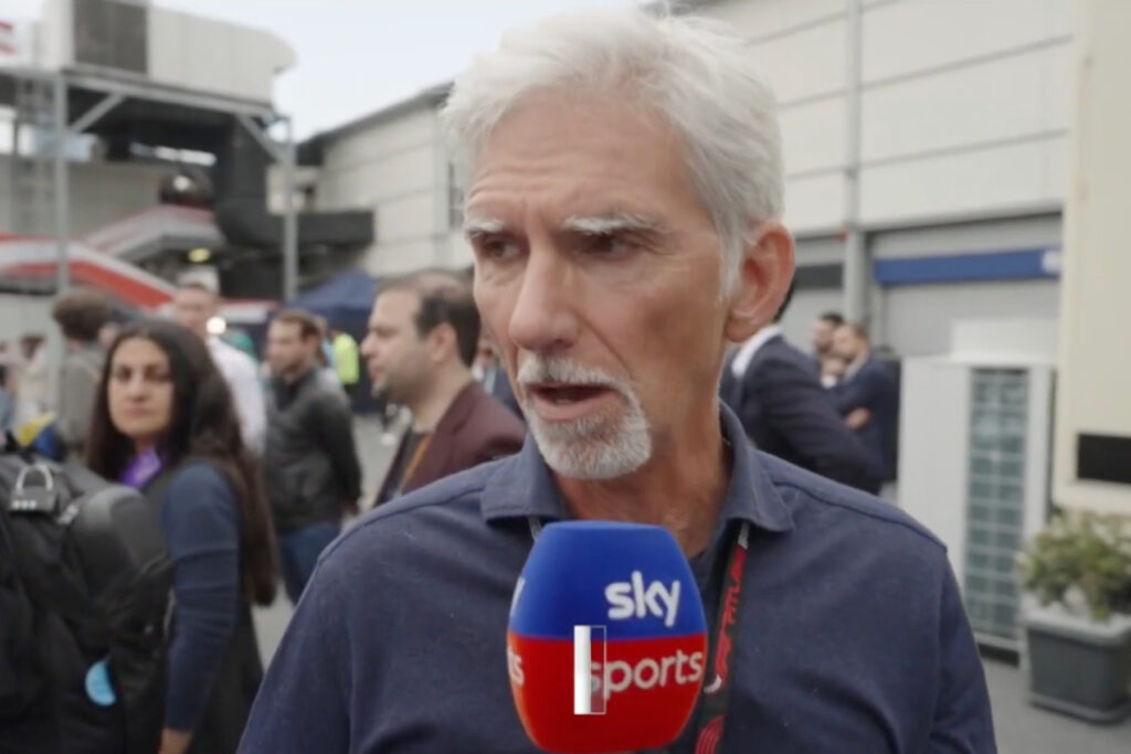 Formel 1 Damon Hill Sky Sports Baku Aserbaidschan GP