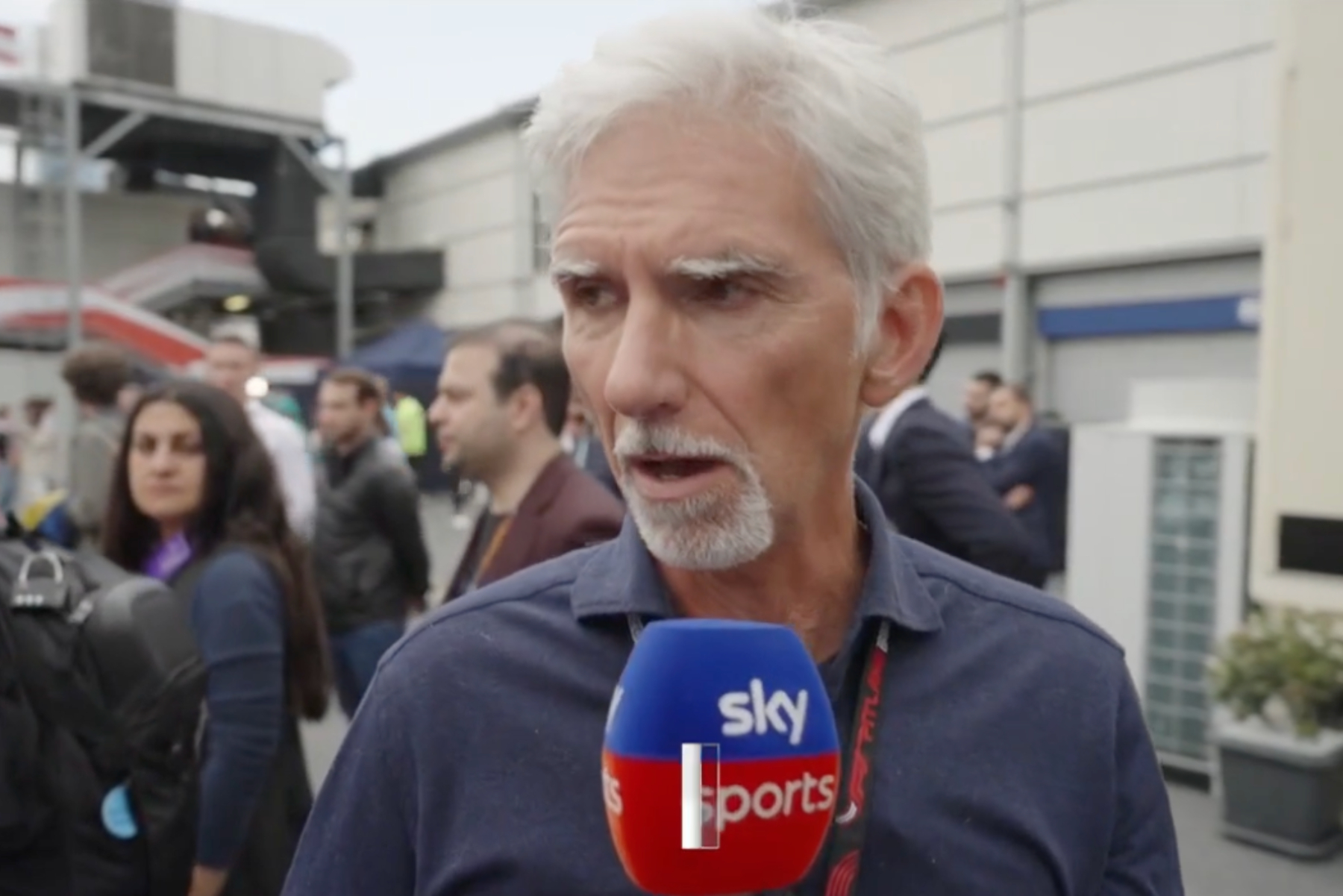 Formel 1 Damon Hill Sky Sports Baku Aserbaidschan GP