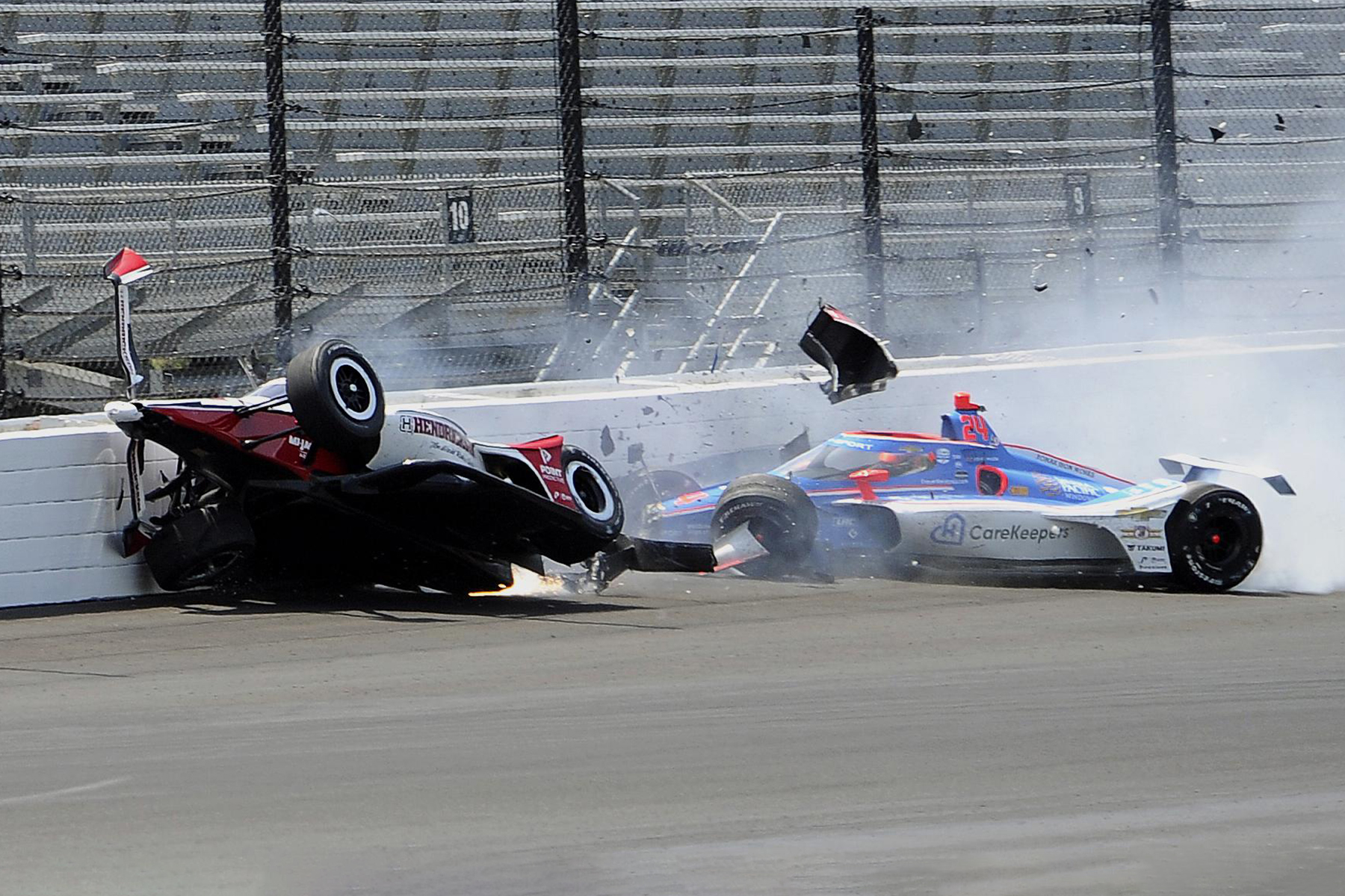 Indy 500 Crash Quali 2023
