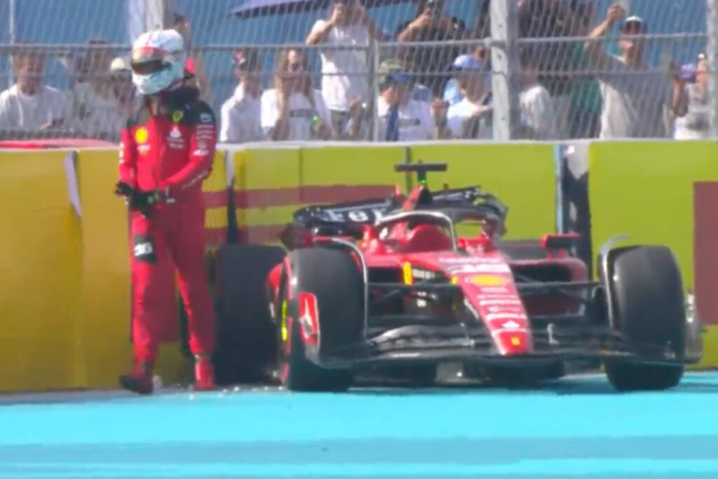 Formel 1 Charles Leclerc Ferrari Miami Quali 2023