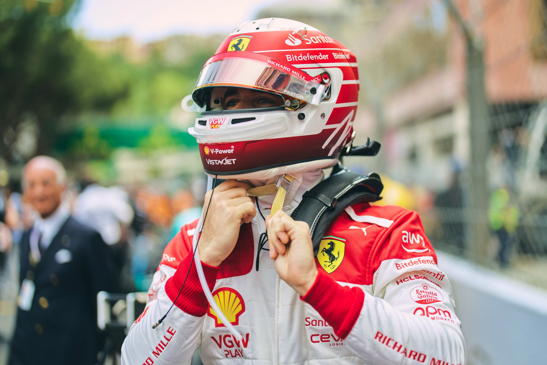 Formel 1 Charles Leclerc Ferrari Monaco 2023