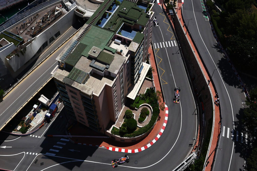 Formel 1 Sergio Perez Max Verstappen Red Bull Monaco GP 2023