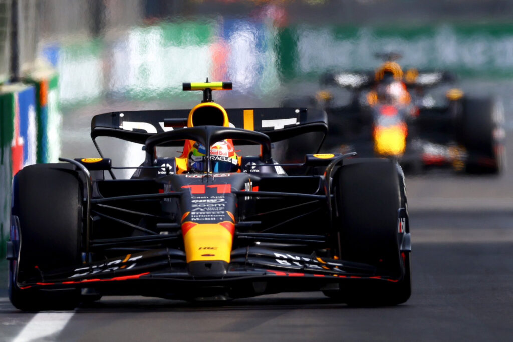 Formel 1 Sergio Perez Red Bull Aserbaidschan GP Baku 2023