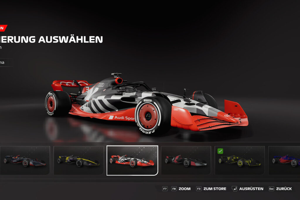 Simracing F1 2023 Spiel