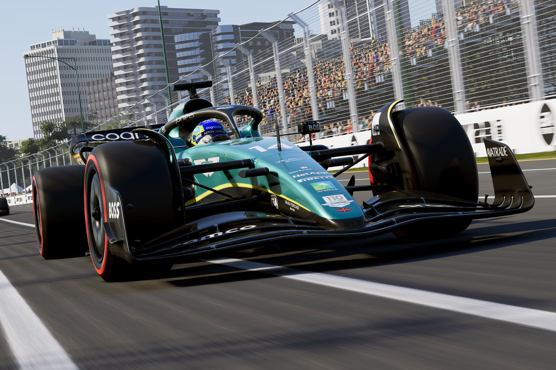 Simracing F1 23 Spiel