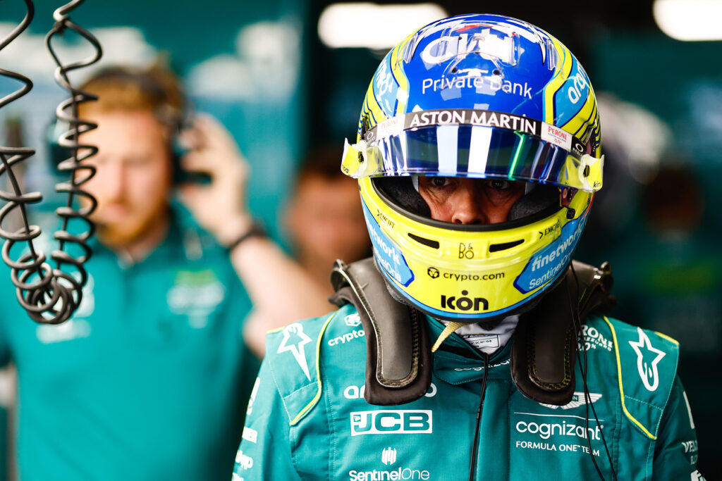 Formel 1 Fernando Alonso Aston Martin Spanien GP 2023