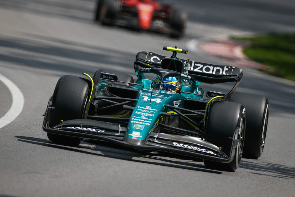 Formel 1 Fernando Alonso Aston Martin Kanada GP 2023