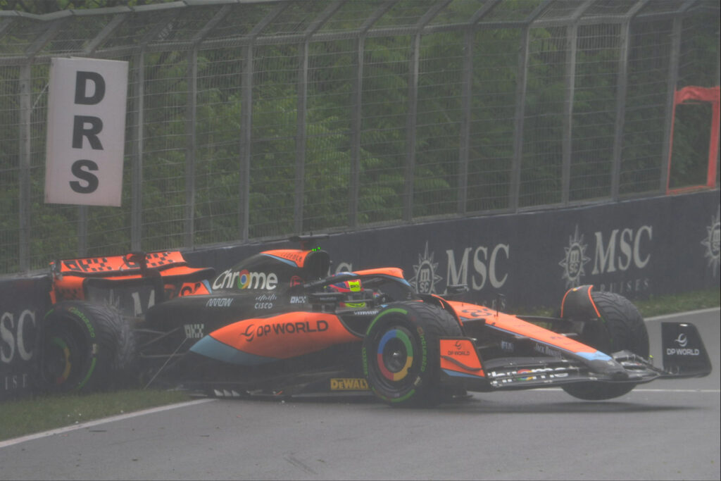 Formel 1 Piastri Crash Kanada 2023
