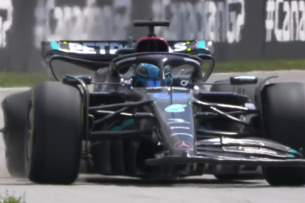 Formel 1 Russell Mercedes Kanada 2023