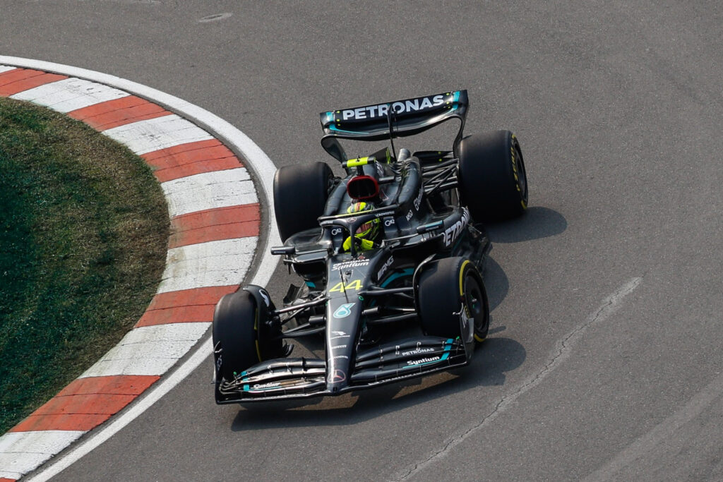 Formel 1 Lewis Hamilton Mercedes Kanada GP 2023 FP2
