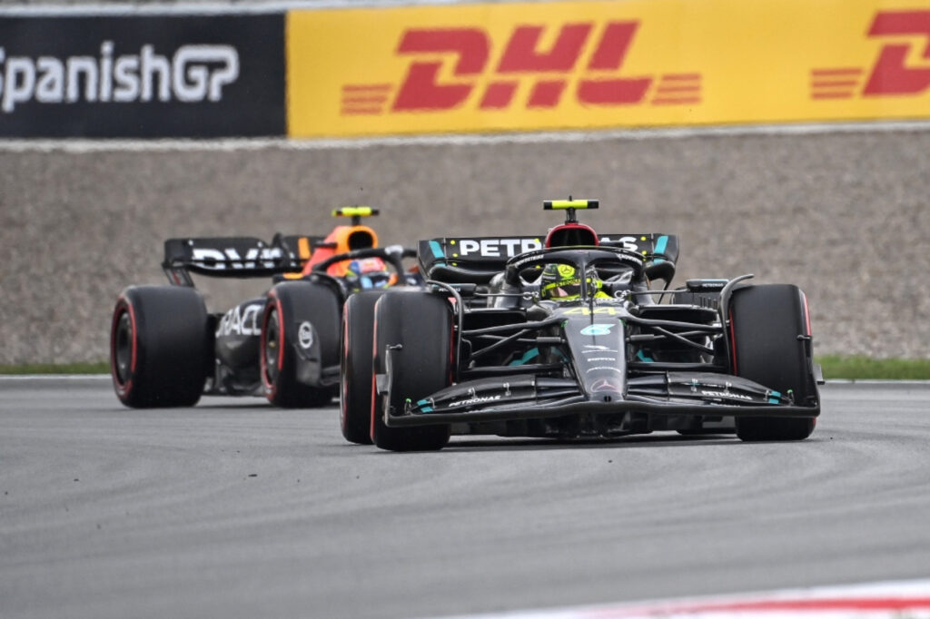 Formel 1 Lewis Hamilton Mercedes Spanien 2023