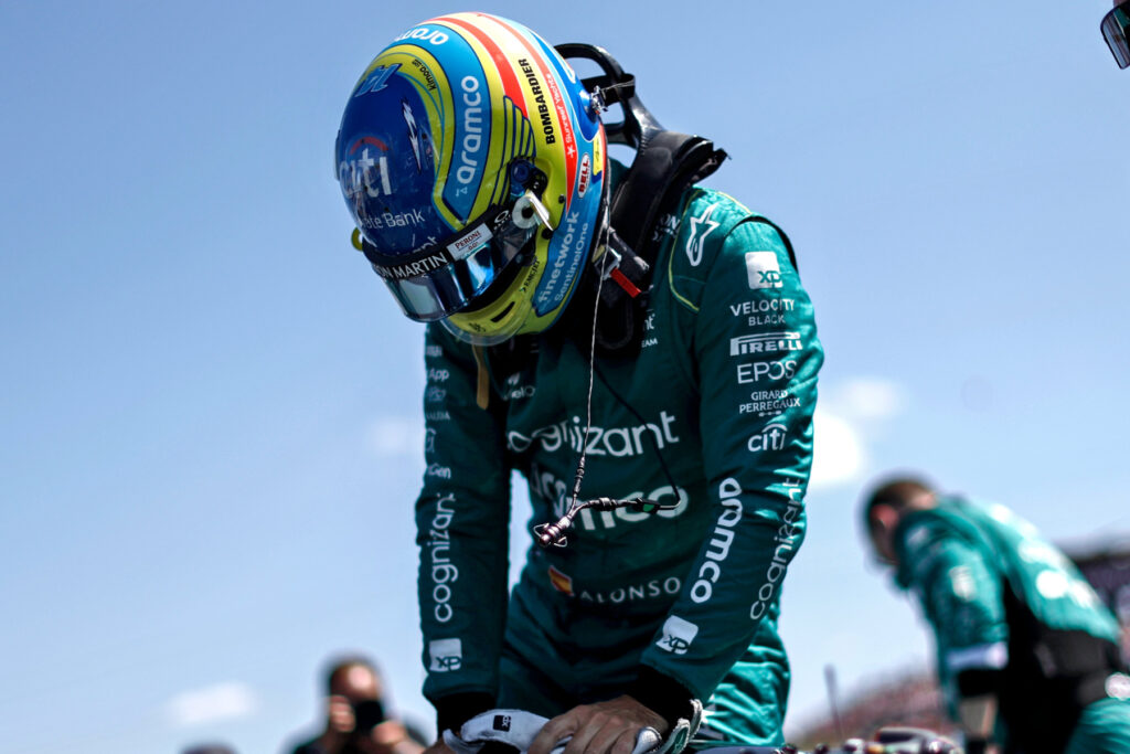 Formel 1 Fernando Alonso Aston Martin Ungarn GP 2023