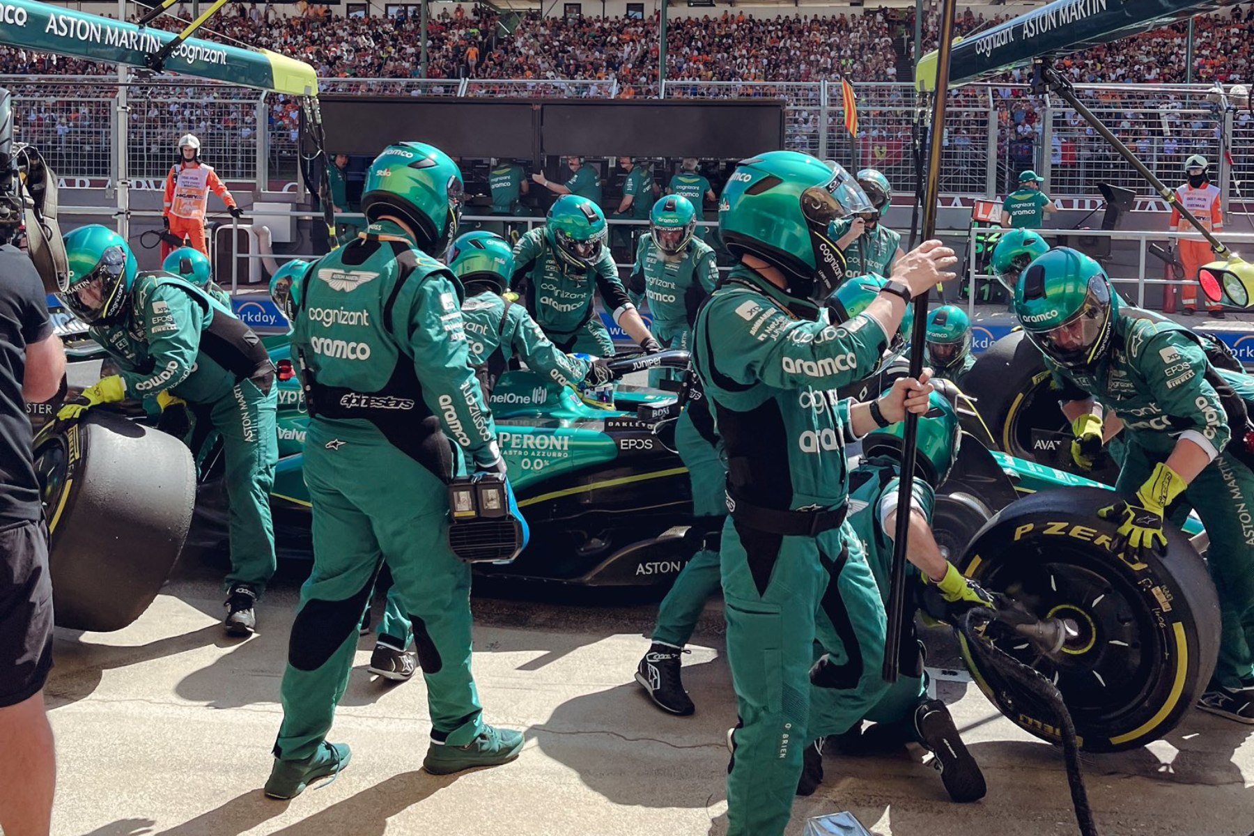 Formel 1 Fernando Alonso Aston Martin Ungarn GP 2023