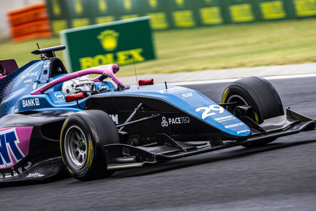 Formel 3 Sophia Flörsch Ungarn 2023