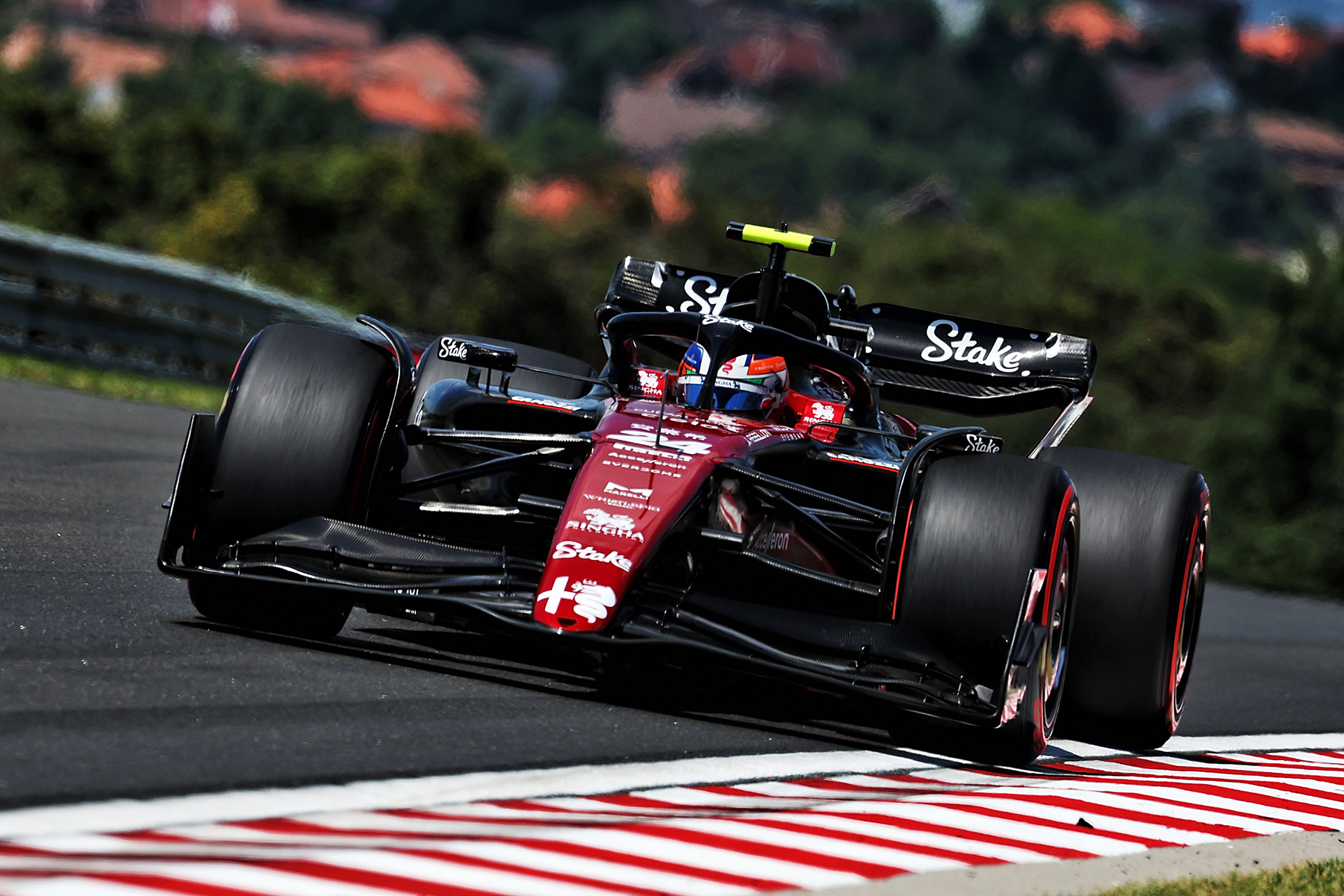 Formel 1 Zhou Guanyu Alfa Romeo Ungarn 2023
