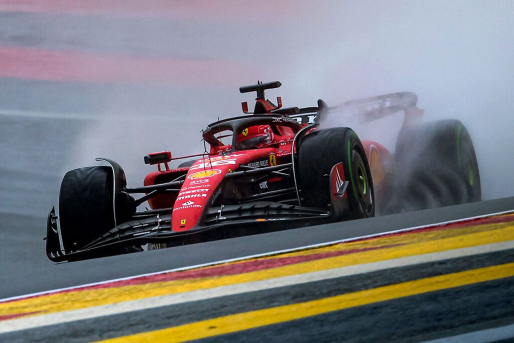 Formel 1 Charles Leclerc Ferrari Spa 2023