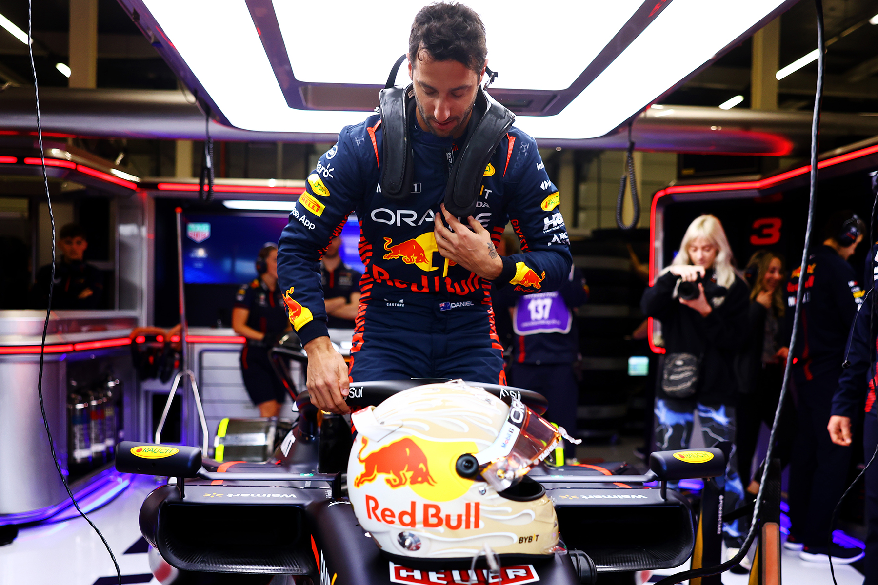 Formel 1 Daniel Ricciardo Red Bull Test 2023