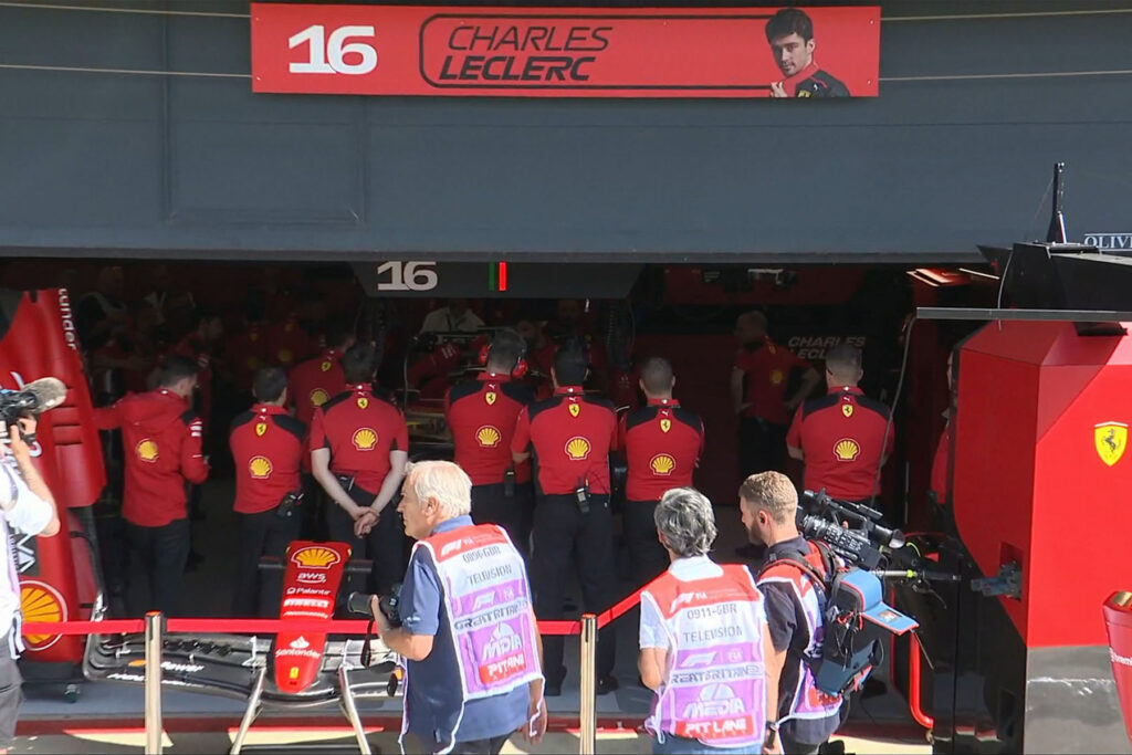 Formel 1 Leclerc Ferrari Silverstone 2023 01