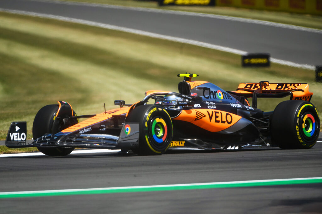 Formel 1 Lando Norris McLaren Silverstone 2023