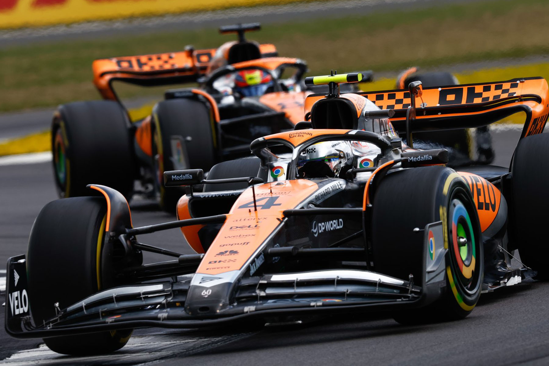 Formel 1 Lando Norris McLaren Silverstone 2023