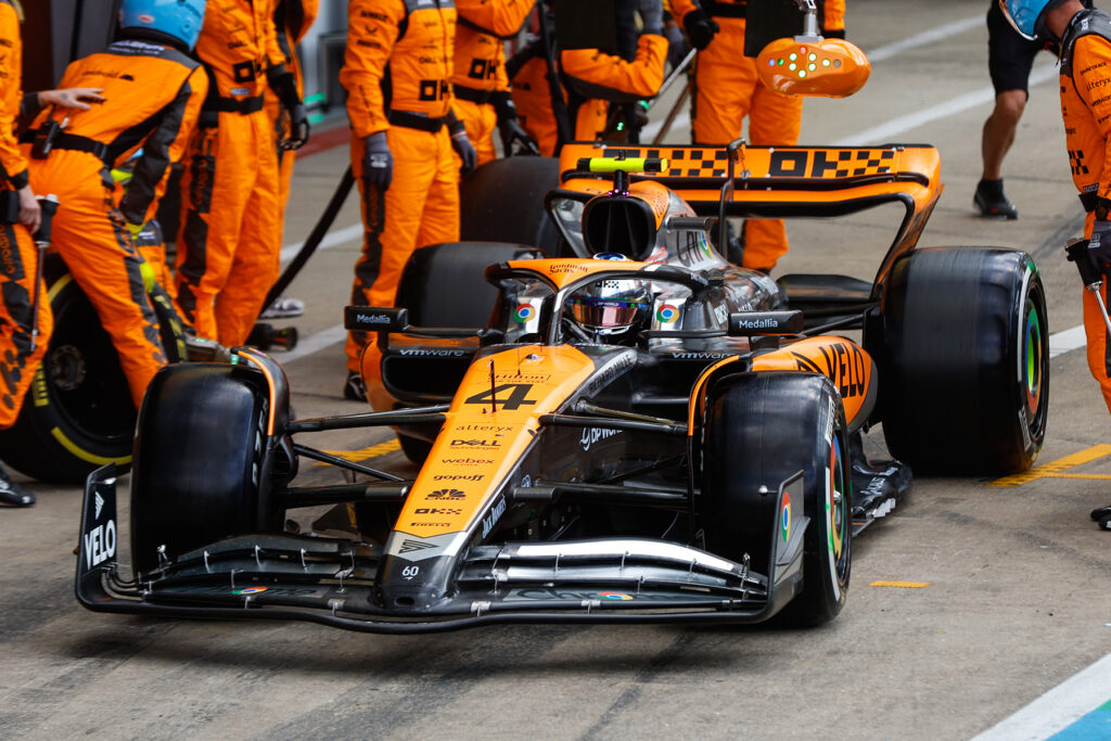 Formel 1 Lando Norris McLaren Silverstone 2023