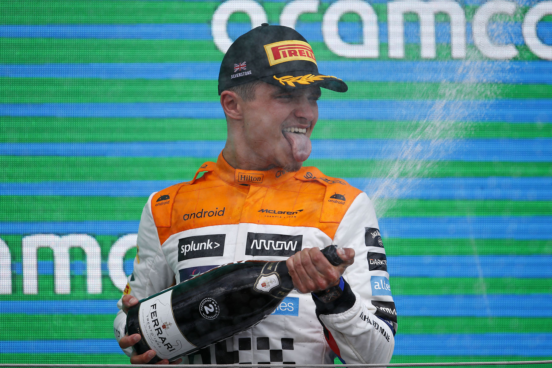 Formel 1 Lando Norris McLaren Silverstone 2023