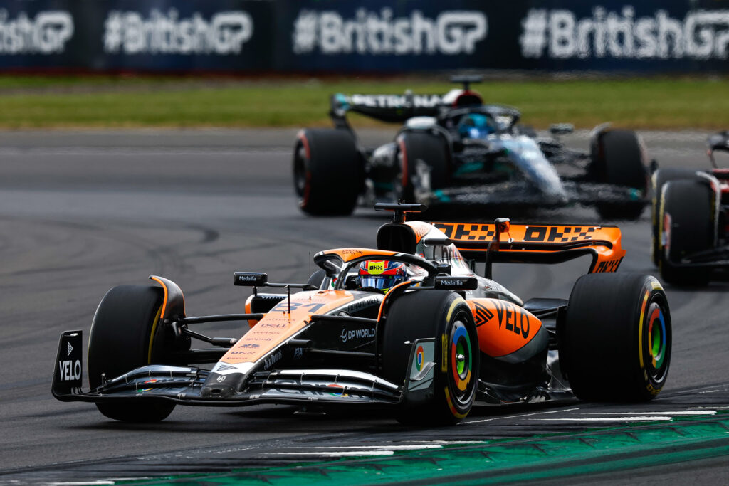 Formel 1 Oscar Piastri McLaren Silverstone 2023