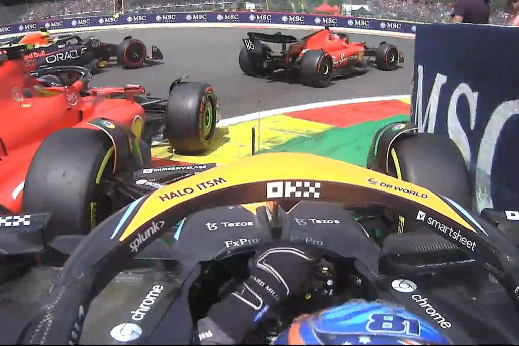 Formel 1 Piastri McLaren Spa 2023