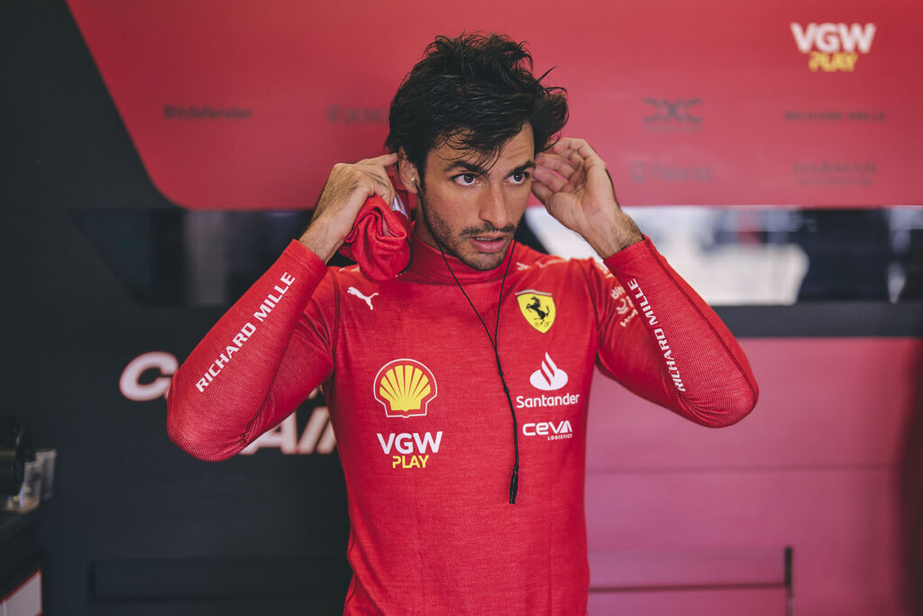 Formel 1 Carlos Sainz jr. Ferrari Silverstone 2023