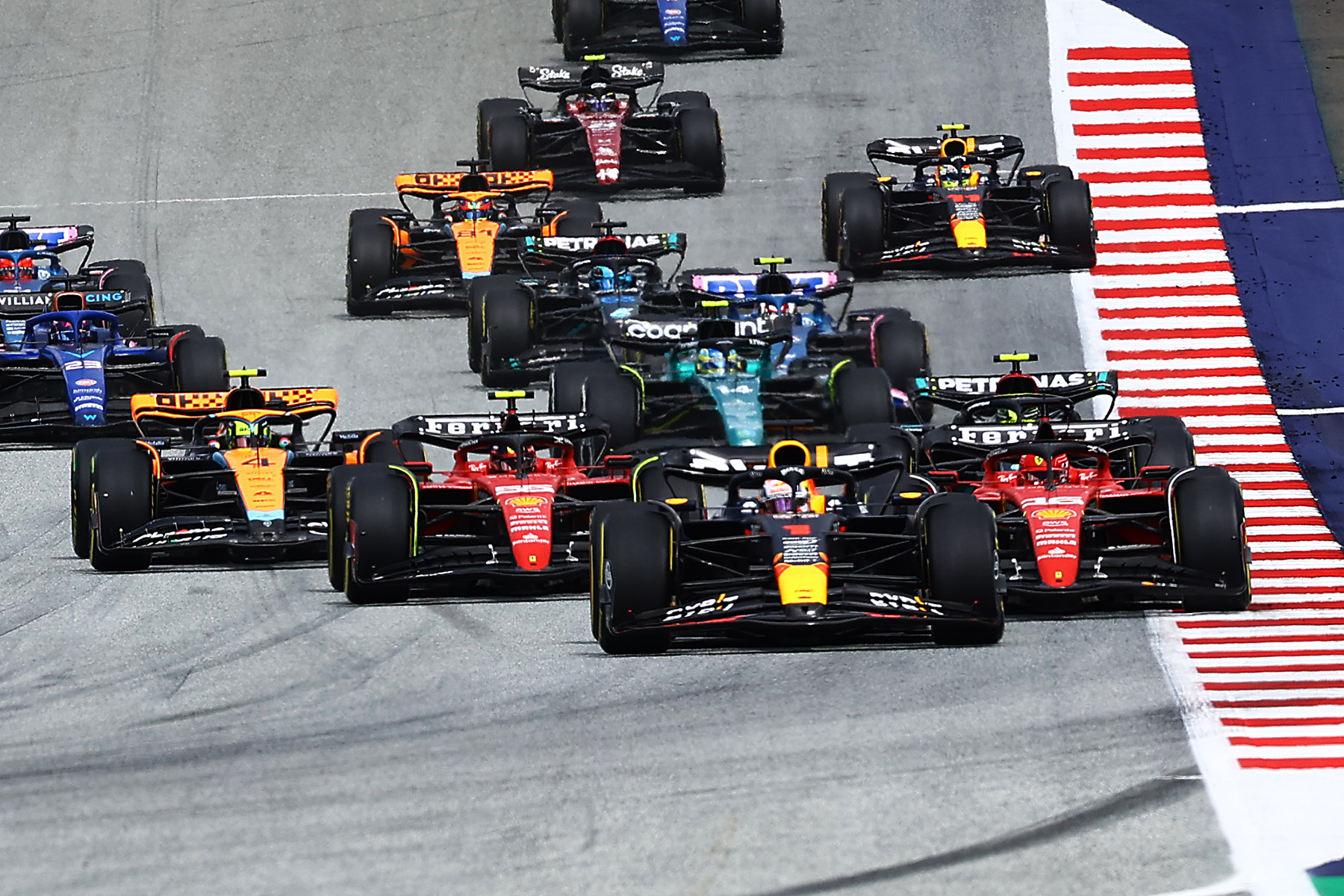 Formel 1 Start Spielberg Österreich Grand Prix 2023