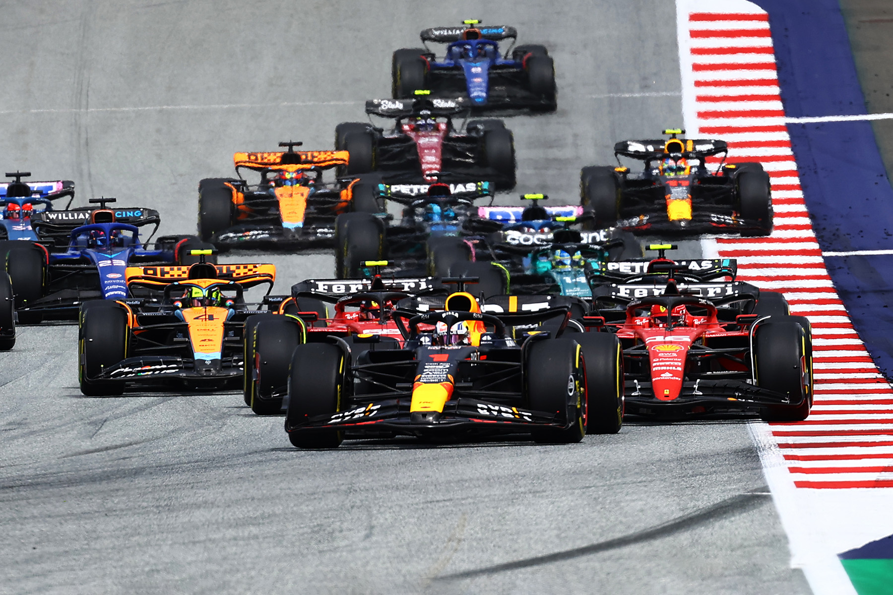 Formel 1 Start Spielberg Österreich Grand Prix 2023