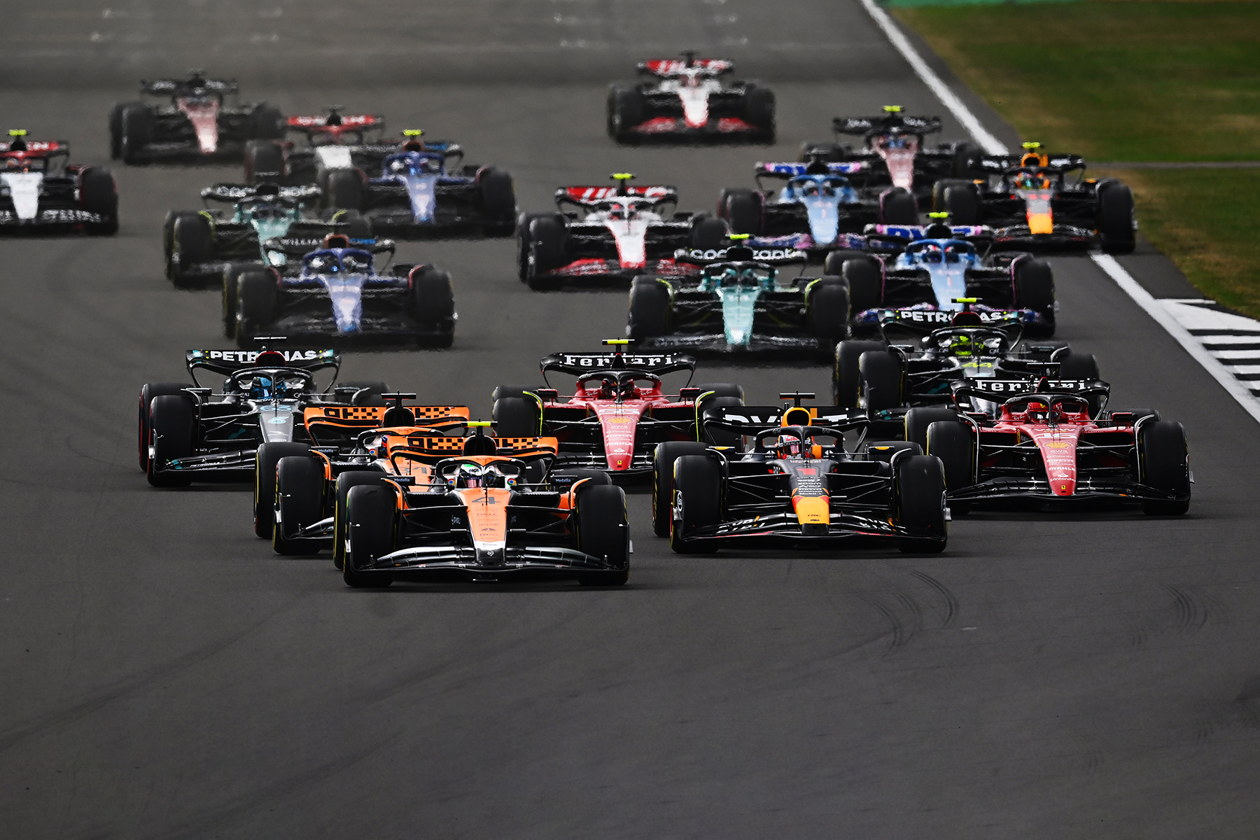 Formel 1 Start Silverstone 2023