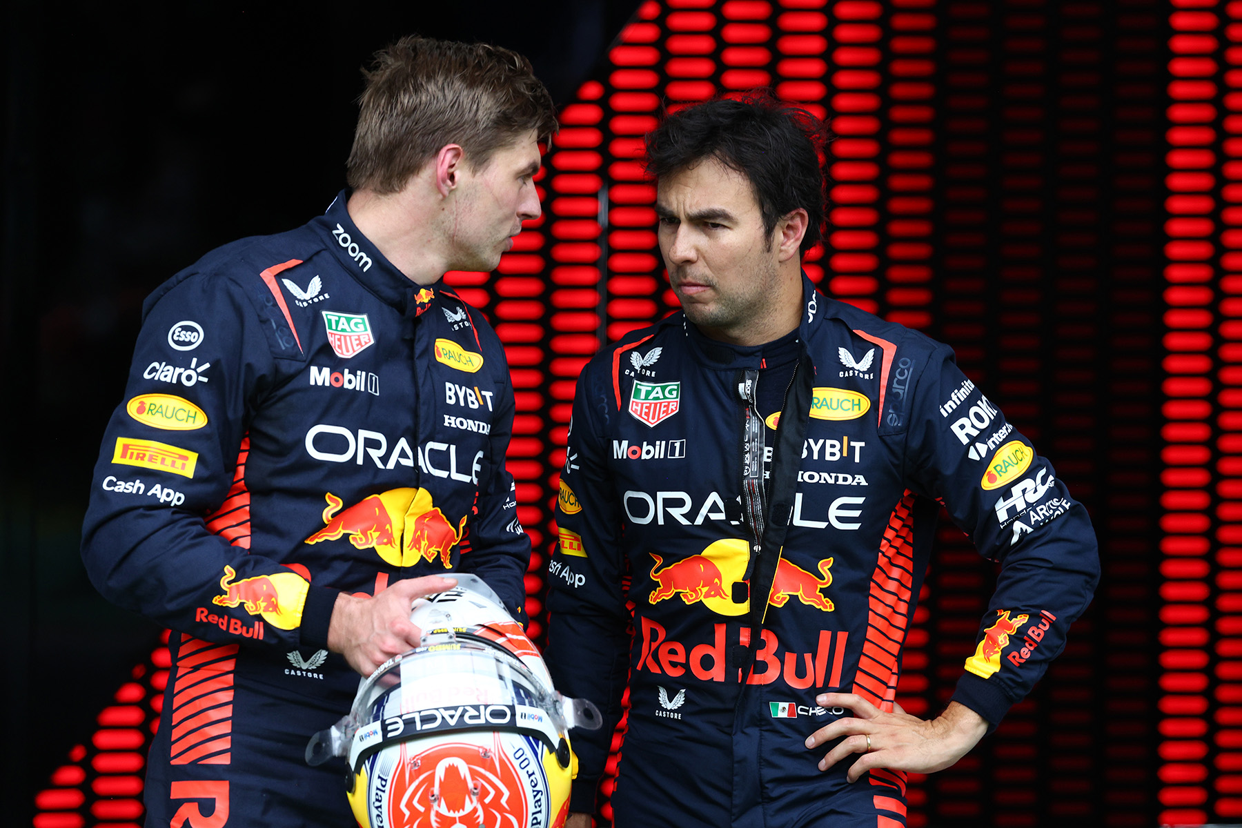 Formel 1 Sergio Perez und Max Verstappen Red Bull Spielberg Sprint 2023